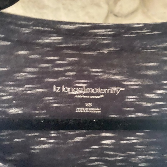 Black and white maternity dress - Picture 2 of 2